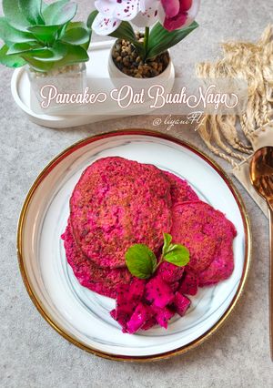 Foto resep Pancake OAT Buah Naga