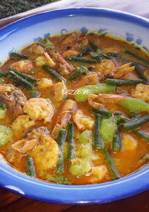 Foto resep Udang santan mix sayur