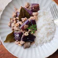 菲律賓醋燒茄子絞肉Adobo-レシピのメイン写真
