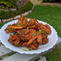 Bhaji pakoray A picture of Bhaji pakoray.