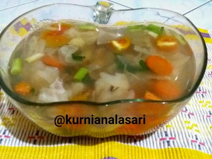 Cara Gampang Menyiapkan Resep Sayur sop daging sapi Anti Ribet, Enak