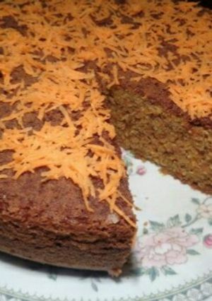Una foto de Torta de zanahoria