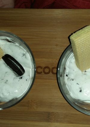 A picture of Oreo ice cream.