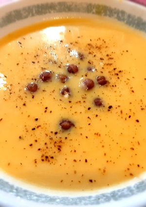 Une photo de Velouté de potiron