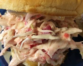 Fresh, Making Recipe Leftover Turkey Slider with Cranberry Coleslaw Delicious and Healthy