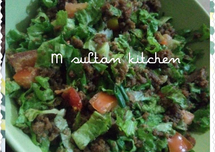 Recipe of Kwadon lettuce da kuli