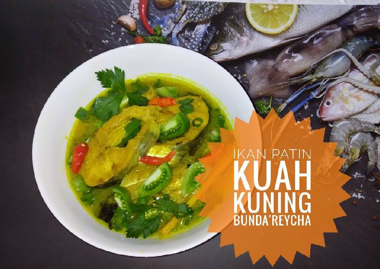 {Cara Membuat 🐟 Ikan Patin Kuah Kuning Untuk Pemula