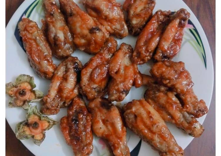 Recipe of Quick Chicken Honey Wings