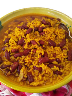 Una foto de 🍲Judías rojas con arroz🍚