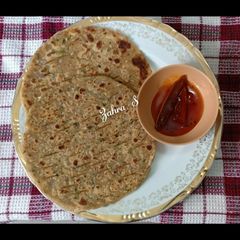 A picture of Pyaaz ki Roti.