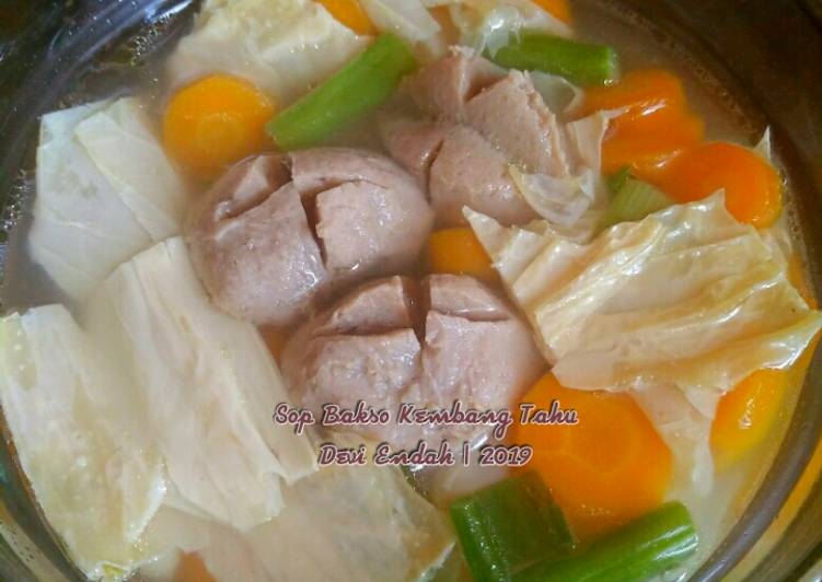 Sayur Sop Bakso Kembang Tahu 06.02.2019