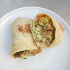 A picture of Beef shawarma.
