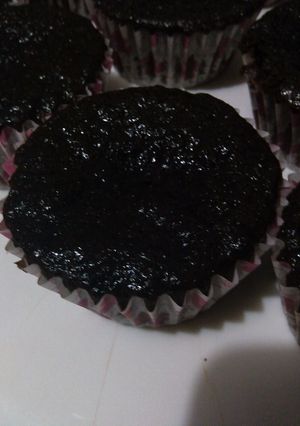 Una foto de Cupcakes de chocolate veganos