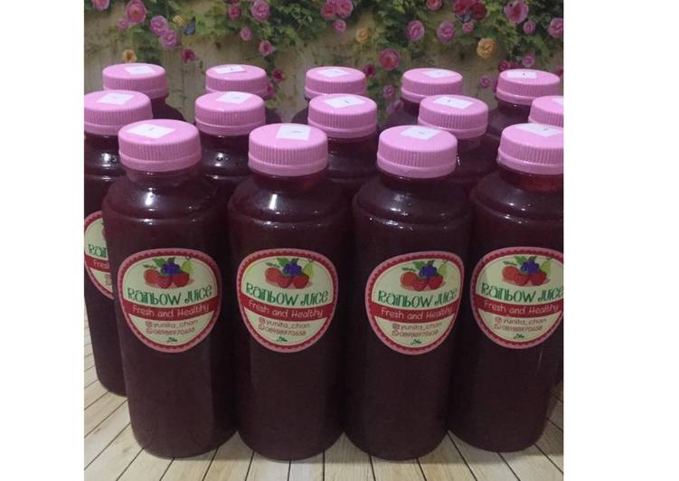 Diet Juice Guava Blackberry Lemon Mint