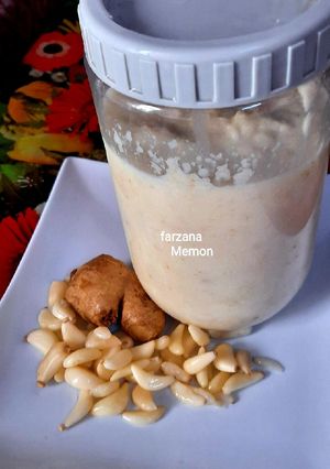 A picture of Ginger garlic paste.