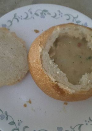 A picture of Clam chowder.