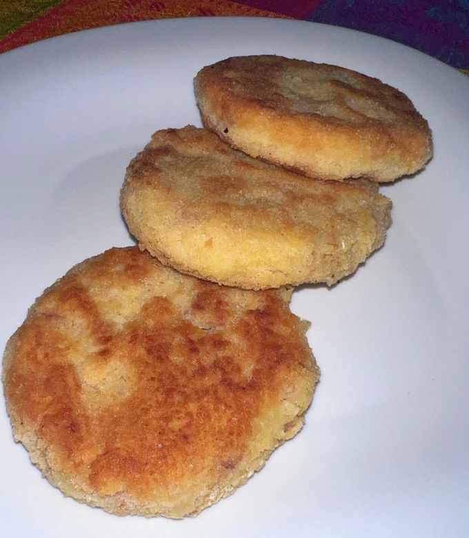 Una foto de Tortitas de papa con atún