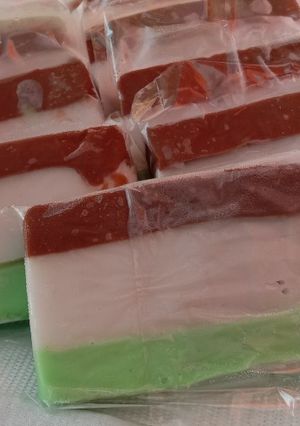Foto resep Es Gabus Coklat Pandan