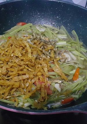 Foto resep Tumis kulit labu air