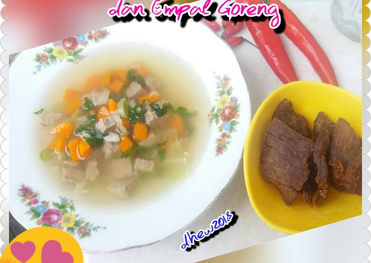 Resep Sup Daging dan Empal Goreng yang Lezat