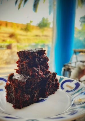 Foto principal de Brownie de calabacín (en airfryer)
