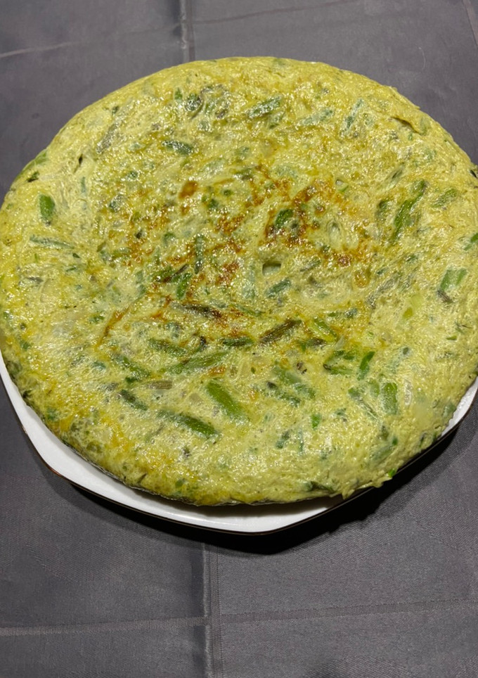 Una foto de Tortilla de espárragos trigueros