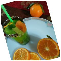 A picture of Kiwi cocktail.
