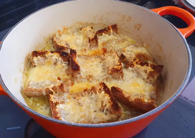 Cómo Preparar  Sopa de cebolla vegetariana