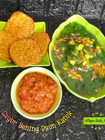 Cara Gampang Membuat Resep  Sayur Bening Daun Katuk yang Sempurna, Bisa Manjain Lidah