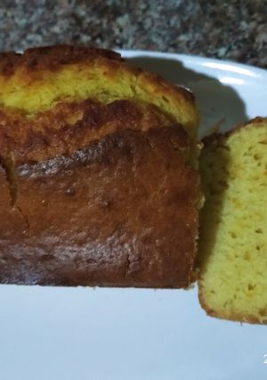Une photo de Cake au jus et zeste d'orange