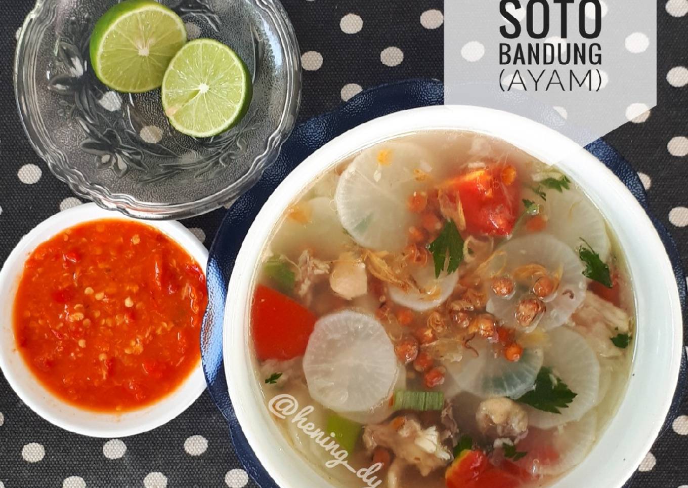 Soto Bandung (Ayam)