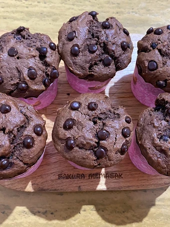 Langkah Gampang Menyiapkan Resep Banana Choco Muffin yang Lezat Anti Ribet, Sempurna