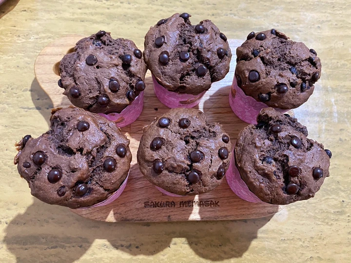 Langkah Gampang Menyiapkan Resep Banana Choco Muffin yang Lezat Anti Ribet, Sempurna
