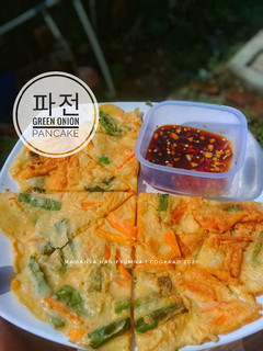 Foto resep 파전 (Pajeon - Green Onion Pancake)