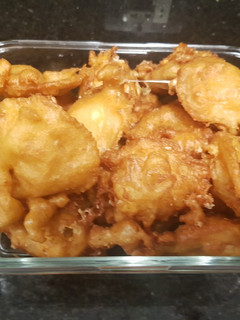 Una foto de Buñuelos de harina y queso