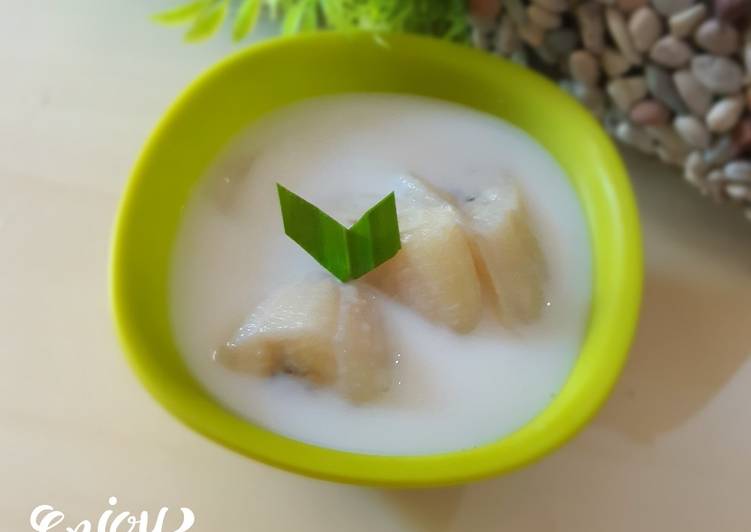 resep cara mengolah Kolak Pisang Fiber Creme