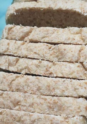 Foto resep Whole wheat bread with Poolish method