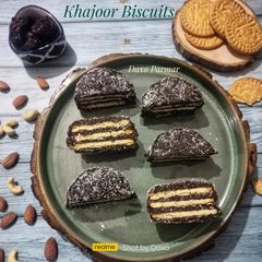 A picture of Khajoor Biscuits (Dates Biscuits).
