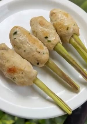 Foto resep Sate Lilit Ayam (menu bocil)