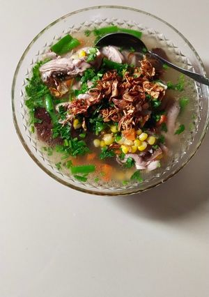 Foto resep Sop jagung jadul