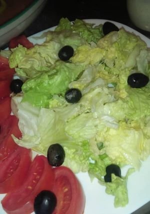 صورة لوصفة سلاطة تهبل