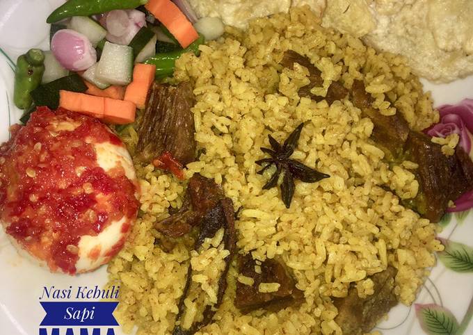 Resep: Nasi Kebuli Sapi ala magicom Farah Quinn