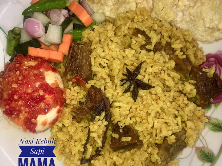 Resep: Nasi Kebuli Sapi ala magicom Farah Quinn