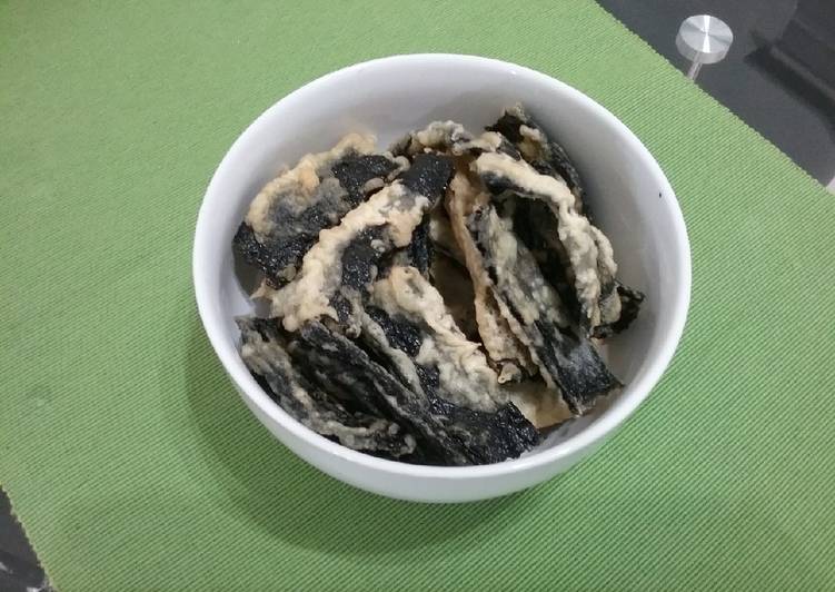 Tempura Nori / Tempura Rumput Laut