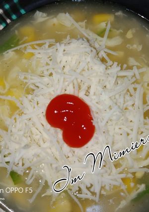Foto resep Soup Cream jagung keju