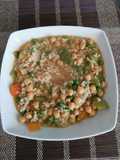 Empedrado de garbanzos