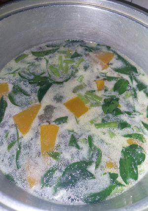 Foto resep Santan Katuk labu siam dan buncis