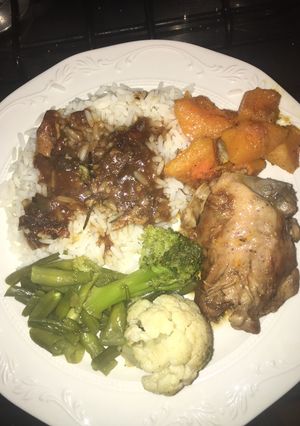 A picture of Sunday dinner.