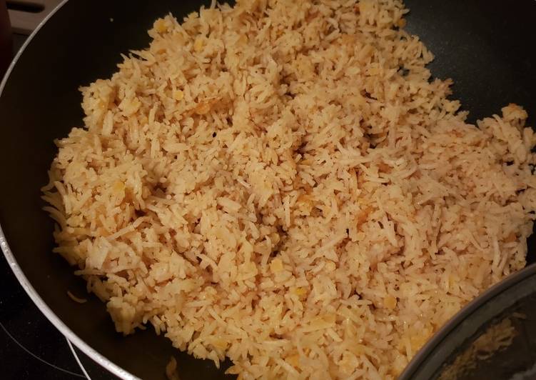 Recipe of Quick Rice with lentils