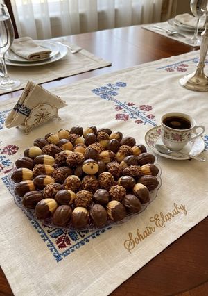 صورة لوصفة بسكويت الجوزية